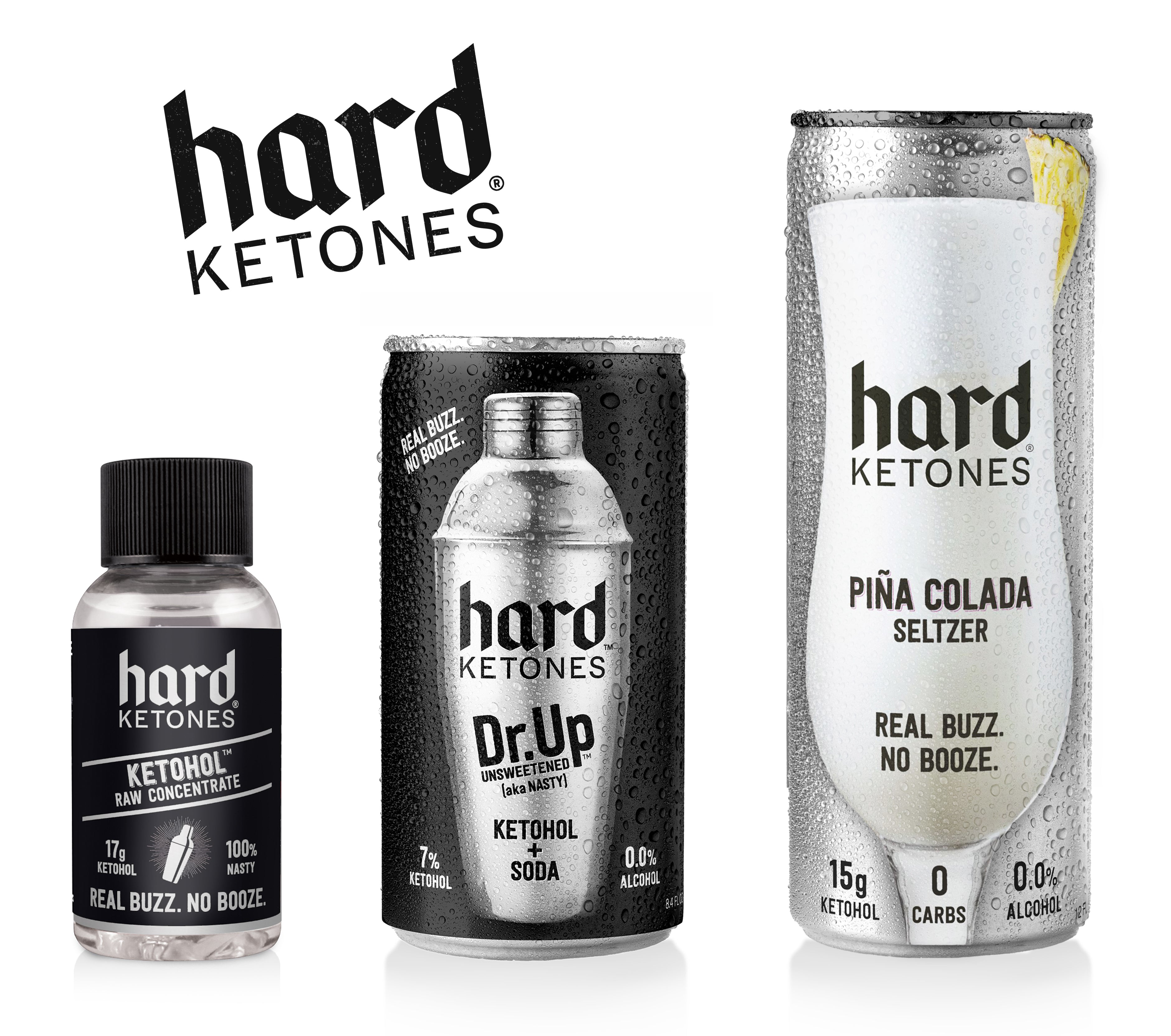 Cetonas duras con Ketohol, Real Buzz | Sin alcohol