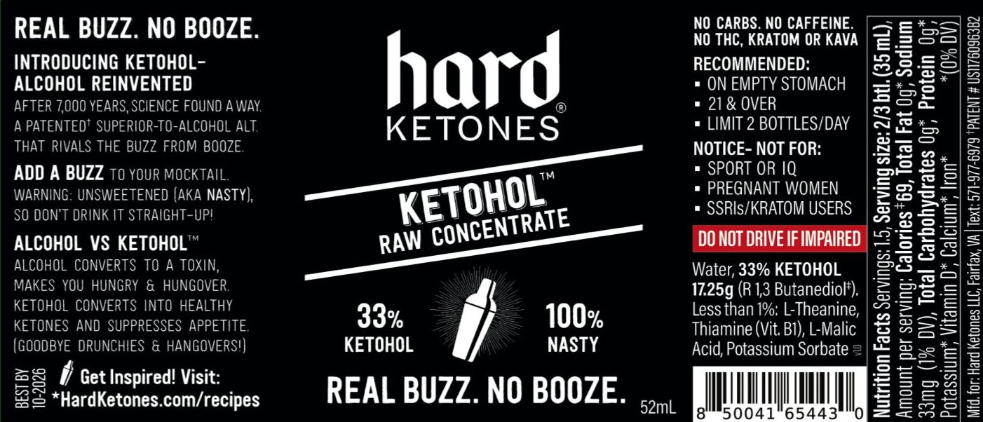 Hard Ketones with Ketohol