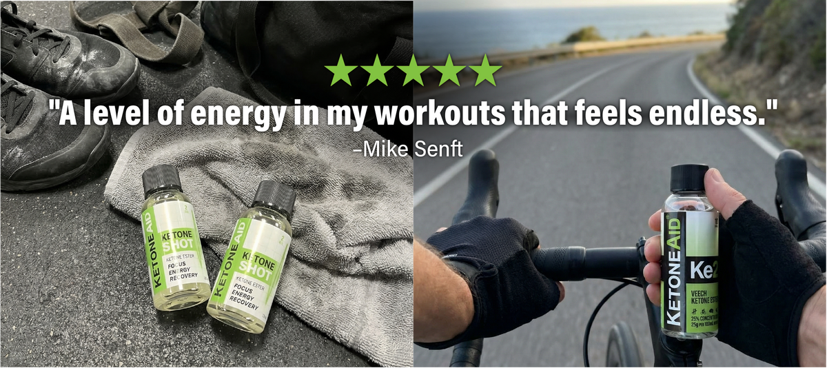 KetoneAid customer on using VKE for stamina