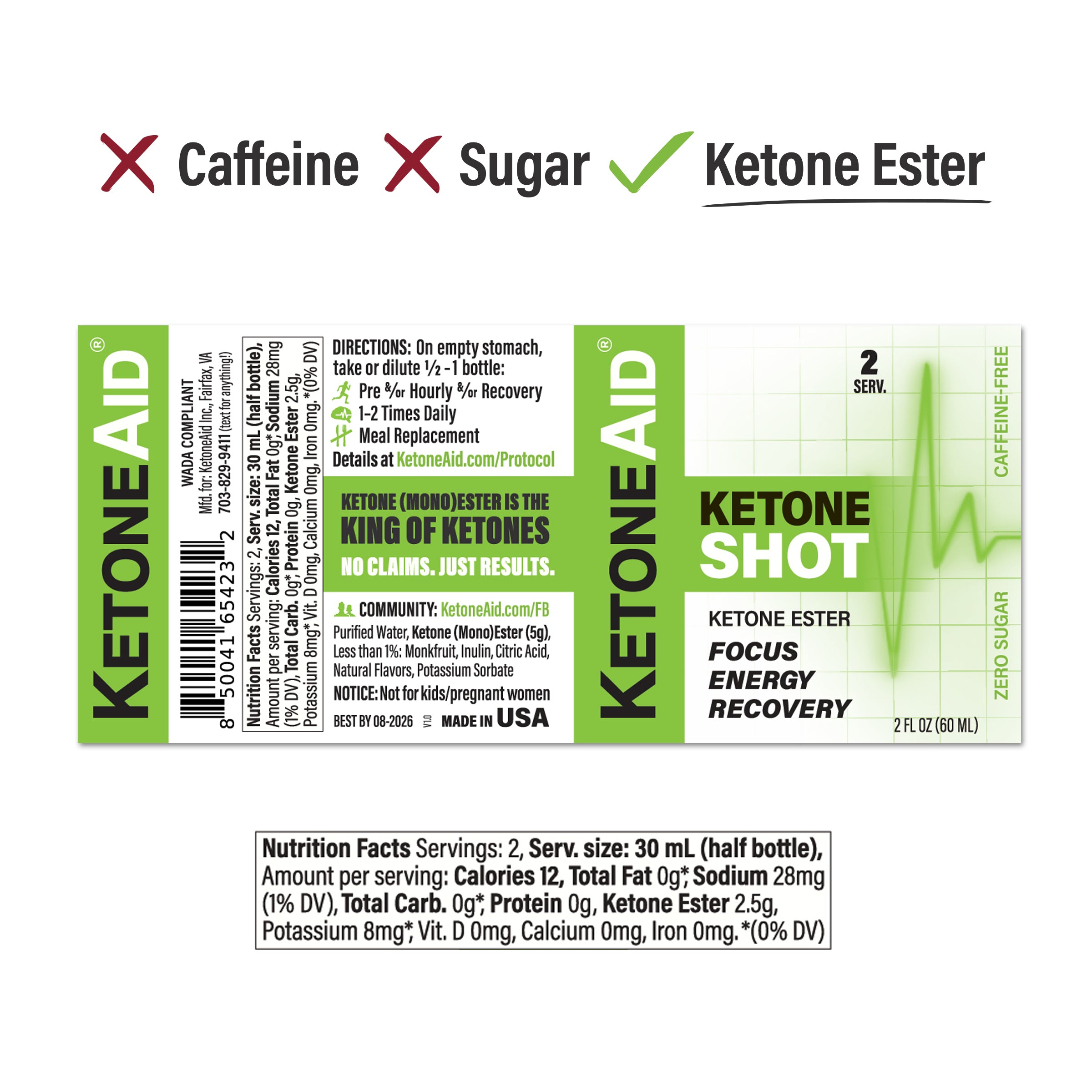 KetoneAid Ketone Shot