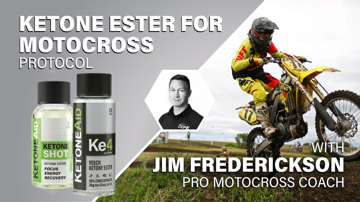Ketone ester for motocross, with pro motocross coach Jim Frederickson