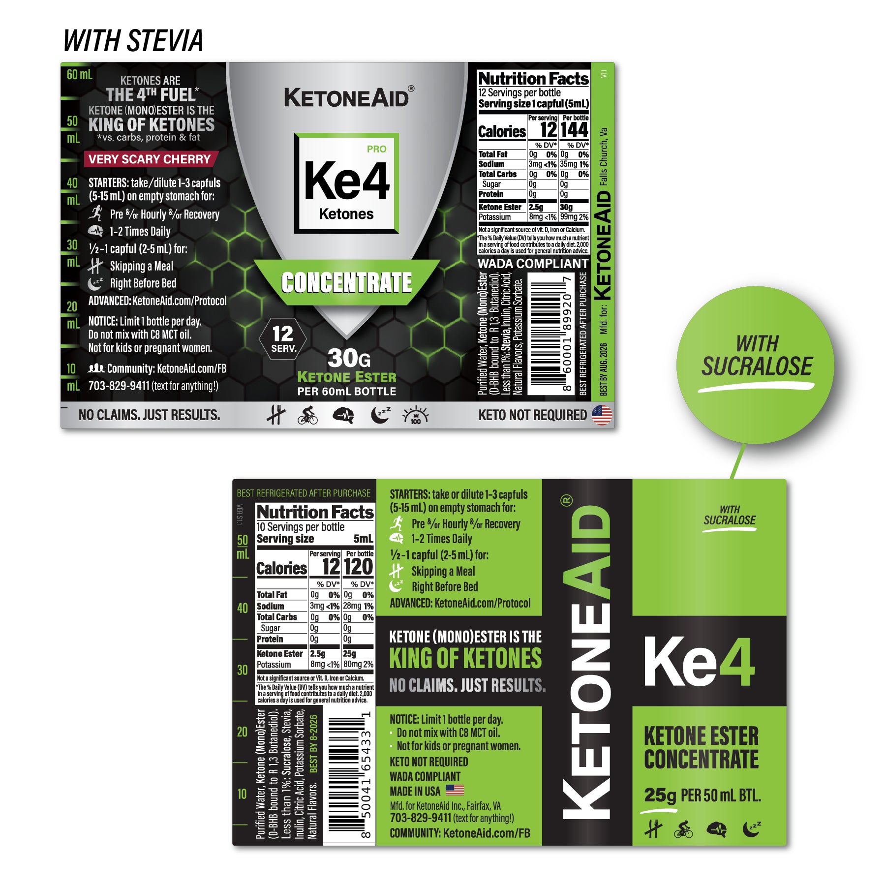 KetoneAid Ke4 Concentrate