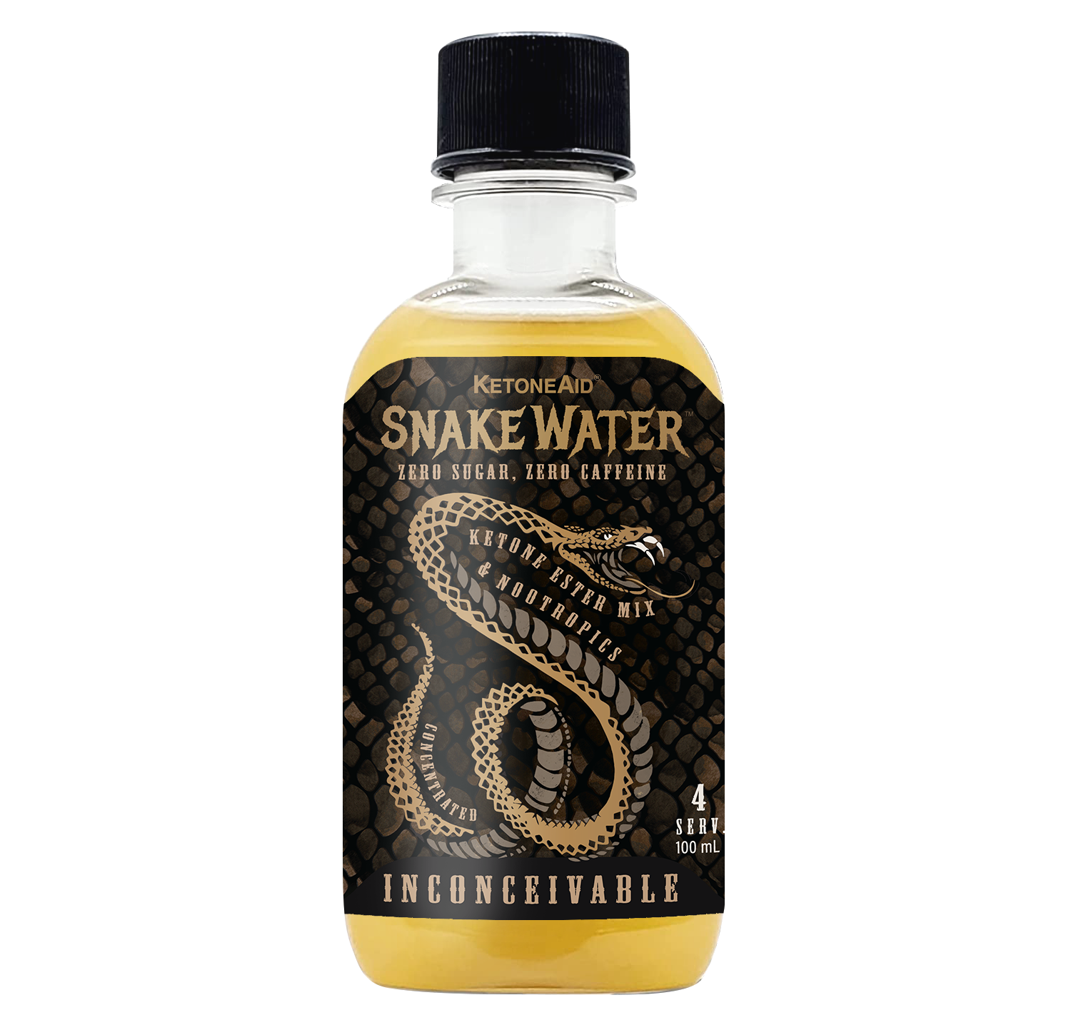 Bebida energética SnakeWater Ketone (12 oz, no en la UE)